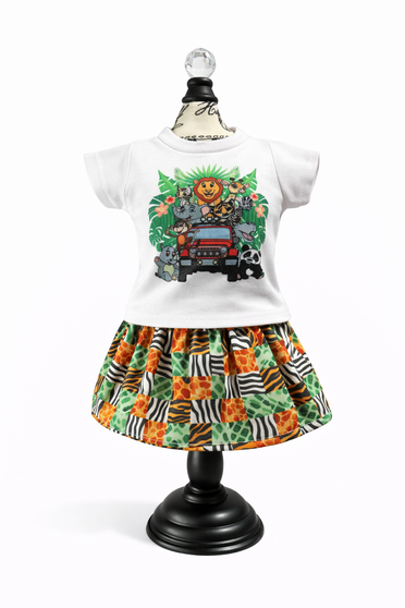 Safari 18 inch doll outfit