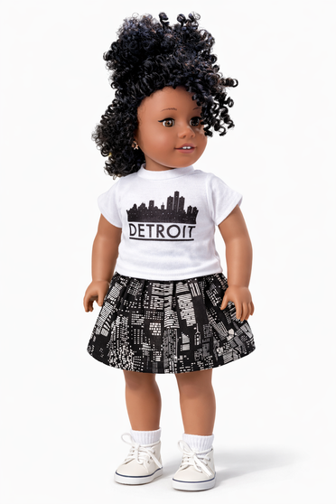 Detroit 18 inch doll outfit