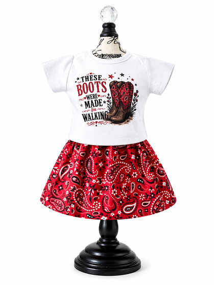 These boots 18 inch doll outfit