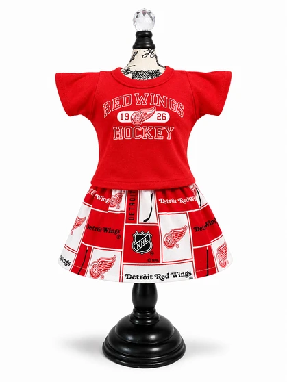 Detroit hockey 18 inch doll outfit