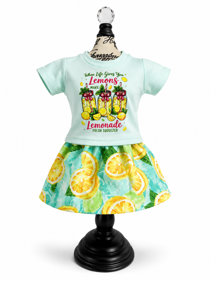 Lemonade 18 inch doll outfit
