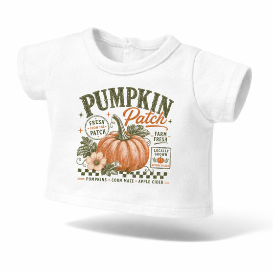 Pumpkin patch Graphic T-Shirt  for 18 inch dolls