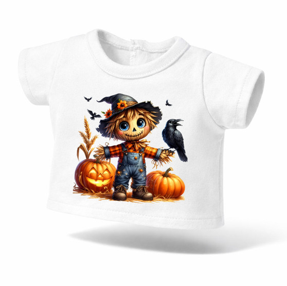 Autumn scarecrow Graphic T-Shirt  for 18 inch dolls