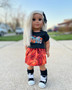 Basketball Inspired 18 inch doll outfit