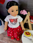 Love never fails 18 inch doll outfit