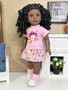 Poochie inspired 18 inch doll outfit