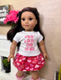 You are affirmation inspired 18 inch doll outfit