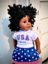 USA 18 inch doll outfit (2 colors)