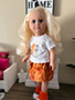 Fall 18 inch doll outfit