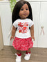 Gnome Love 18 inch doll outfit