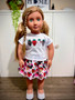 Chocolate strawberry 18 inch doll outfit