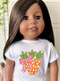 Polka dot carrots Graphic shirt