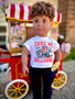 Take me out to the baseball game Graphic shirt for 18 inch dolls
