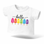 Hello summer Graphic shirt for 18 inch dolls