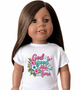 God is good Graphic shirt for 18-inch dolls (2 designs)