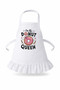 Donut queen apron for 18- inch dolls