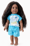 Life is better short set for 18 inch doll outfit