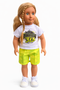 Detroit 313 short set for 18-inch doll outfit