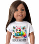 Bookworm Graphic shirt for 18 inch dolls