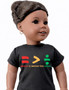 Equality is greater than division Graphic T-Shirt  for 18 inch dolls