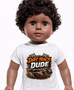 Dirt trake dude Graphic T-Shirt  for 18 inch dolls