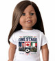 Three nations Graphic T-Shirt  for 18 inch dolls