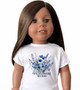 Let wildflowers bloom Graphic T-Shirt  for 18 inch dolls