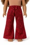 Roses run wild bell bottoms pants |18 inch dolls