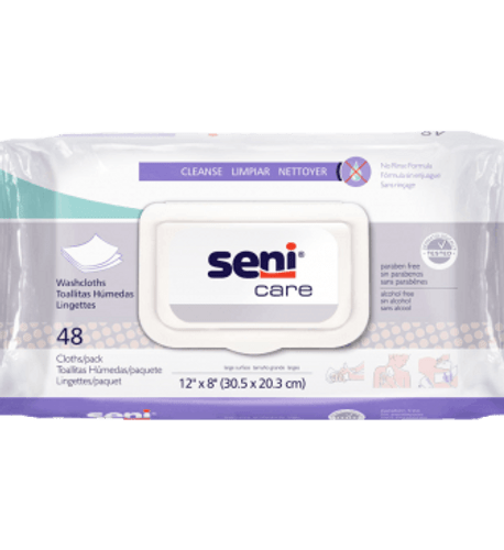 Seni Care Washclothes 48 pcs
