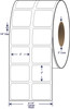 2 x 2 Thermal Transfer Labels - 2 Across - 3 Inch Core - 8 Inch OD - SKU 620011