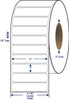 4 x 1 Thermal Transfer Labels - 3 Inch Core - 8 Inch OD - SKU 620425
