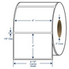 6 x 4 Non-Perforated Thermal Transfer Labels - 3 Inch Core - 8 Inch OD - SKU 623136