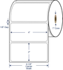 4" x 2" 5" OD Thermal Transfer Labels – SKU 650003