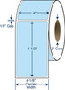 4" x 6 1/2" Pastel Blue PMS 290 Thermal Transfer Labels – SKU 640517