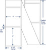 4" x 5" White Fanfold Thermal Transfer Labels – SKU 670948