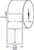 2 x 2 inch white direct thermal labels with 1 inch core 530730