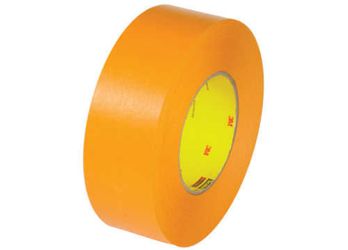 3M 2525 orange performance flatback tape, 2 inches wide by 60 yards long, 24 rolls per case, T9472525