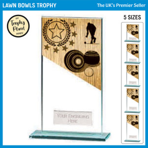 CR22211 Lawn Bowls Trophy