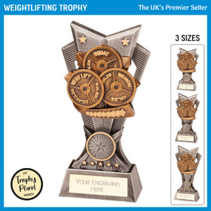 PA22059 Power Lifting Trophy