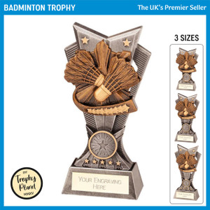 PA22058 Badminton Trophy