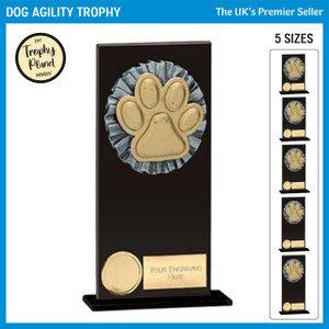 CR19063 Dog Agility Trophy