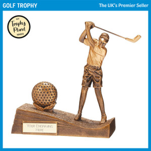 RF22199 Golf Trophy