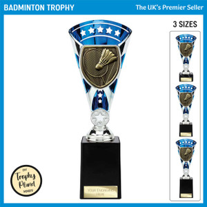 TB24221 Badminton Trophy