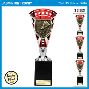 TD24221 Badminton Trophy