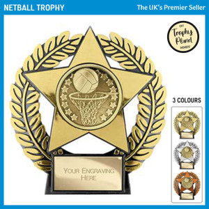 PL25070 Netball Trophy