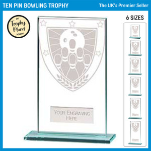 CR20393 Ten Pin Bowling Trophy