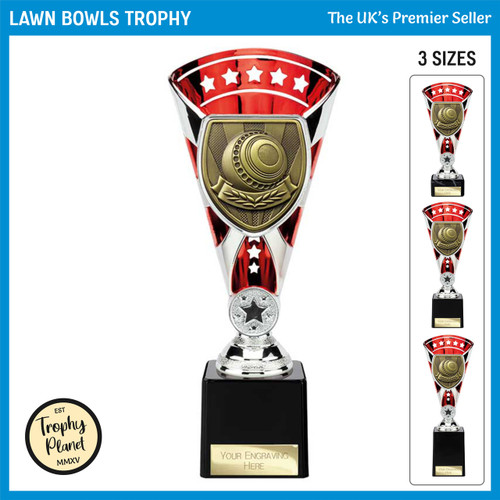 TD24203 Lawn Bowls Trophy