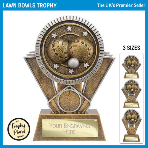 PM24162 Lawn Bowls Trophy