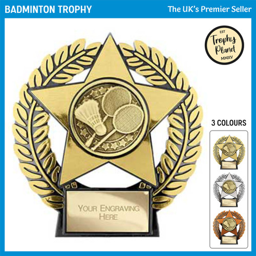 PL25036 Badminton Trophy