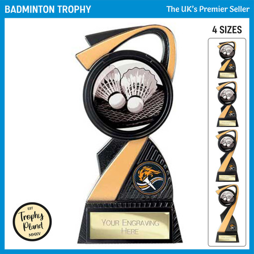 PA26624 Badminton Trophy